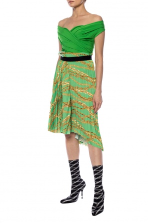Pleated skirt with logo, zdjęcie 2 Pleated skirt with logo od Balenciaga
